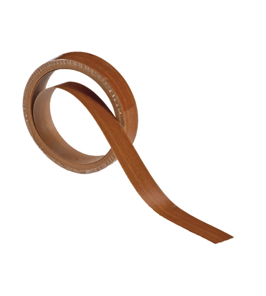 Outlet Bordo preincollato colore noce 19 x 5000 mm Bordi Per Pannelli