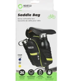 Outlet Borsa da sella per bicicletta in nylon, 26x8,8x7 cm Bici