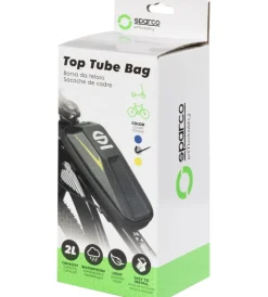 Bici-Sparco Borsa da telaio per bici in eva, 24x10x8 cm