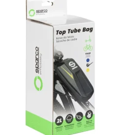 Bici-Sparco Borsa da telaio per bici in eva, 24x10x8 cm