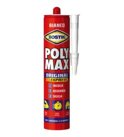 Colle|Bostik poly max original express bianco - cartuccia 425 gr