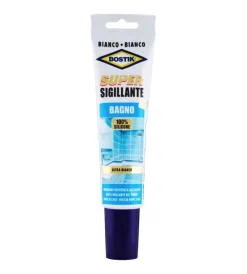 Discount Bostik super sigillante bagno bianco tubo - 150 ml Siliconi E Sigillanti