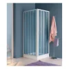 Sale Box doccia ad angolo con ante pieghevoli in pvc  80 - 90. Docce E Accessori