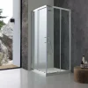 Docce E Accessori- Box doccia "sole" cromato, 80x80x185 cm