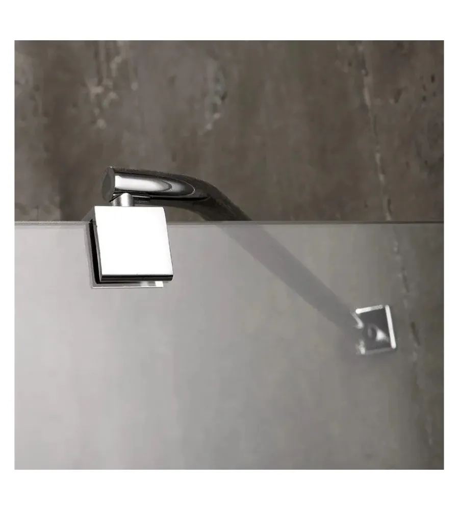 Docce E Accessori- Box doccia "stella" alluminio cromato, 70x90x190 cm