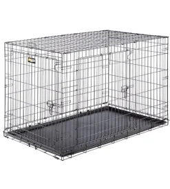 Discount Box pieghevole per cani "dog-inn 120" nero, 123x76x81 cm Trasportini Per Cane