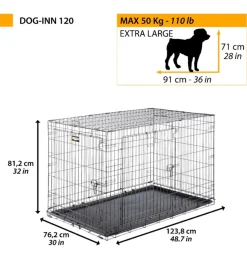 Discount Box pieghevole per cani 