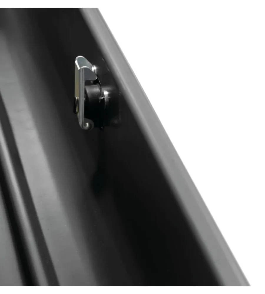 Nordrive Portaggio|Box tetto per auto 333 litri in abs nero goffrato - n60033