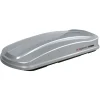 Nordrive Portaggio|Box tetto per auto 430 litri in abs con doppia apertura argento lucido - n60014