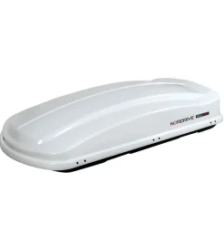 Nordrive Portaggio|Box tetto per auto 530 litri  in abs argento lucido - n60021