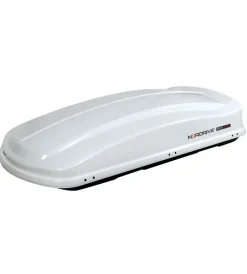 Nordrive Portaggio|Box tetto per auto 430 litri in abs bianco lucido - n60013