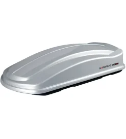 Nordrive Portaggio|Box tetto per auto 630 litri in abs argento lucido - n60026