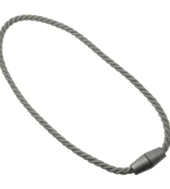 Tessile D'Arredo|Bracciale magnetico per arricciare/decorare le tende -colore nocciola .