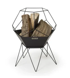 Barbecook Barbecue|Braciere per legna "jura" in acciaio nero, diametro 42,5 cm