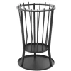 Barbecook Barbecue|Braciere per legna "modern ronda" in acciaio nero, diametro 42,5 cm