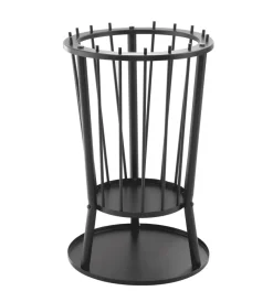 Barbecook Barbecue|Braciere per legna "modern ronda" in acciaio nero, diametro 42,5 cm