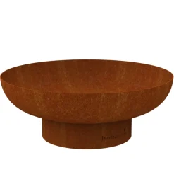 Braciere per legna "jack" in acciaio corten, diametro 75 cm Barbecue