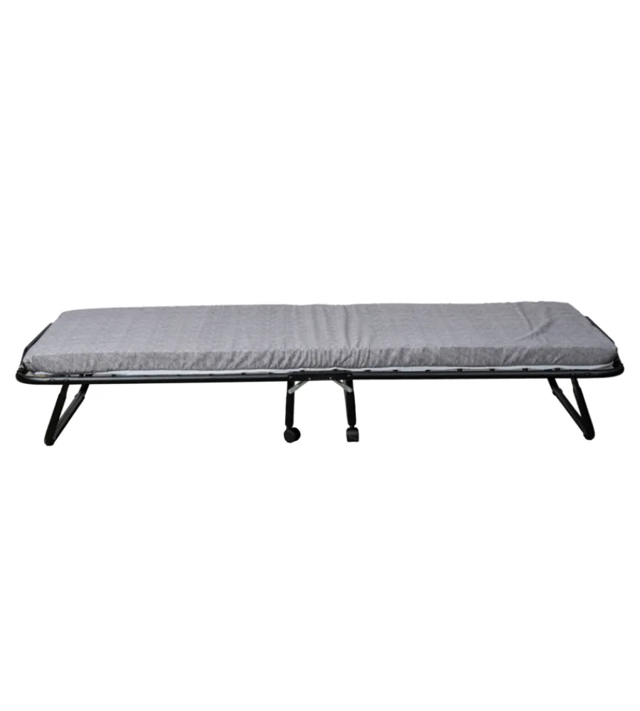 Clearance Brandina singola pieghevole somnus con rete a maglia e materasso 80x190 cm Letti E Comodini