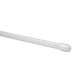 New Bris astina piatta in acciaio plasticato bianca estensibile da 60 a 80 cm Tessile D'Arredo