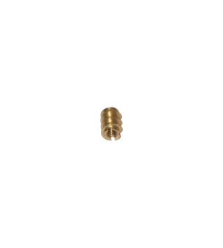 Ferramenta Per Mobili E Infissi|Bussole con taglio per giravite in ottone lucido m4 - 4 pz.