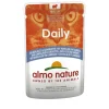 Almo Nature Alimenti Umido Gatto|Busta da 70 gr. merluzzo e gamberetti,  alimento umido per gatti.