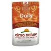 Almo Nature Alimenti Umido Gatto|Busta da 70 gr. pollo e anatra,  alimento umido per gatti.