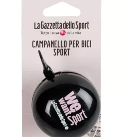 Bici|Campanello per bicicletta gazzetta dello sport nero, diametro 60 mm