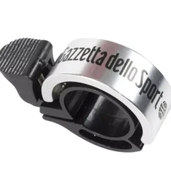 Bici- Campanello per bicicletta gazzetta dello sport silver, diametro 22,2 cm