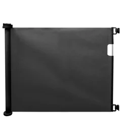 Hot Cancelletto di sicurezza per bambini armonia "bimbi roller" riavvolgibile colore nero in abs e pvc 137x86 cm Cancelletti
