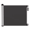Clearance Cancelletto di sicurezza per bambini armonia "bimbi luxe" riavvolgibile colore nero in abs e pvc 130x89 cm Cancelletti