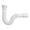 Idro-Bric Sifoni|Canotto flessibile estensibile con ghiera in plastica 1"1/4 x 32