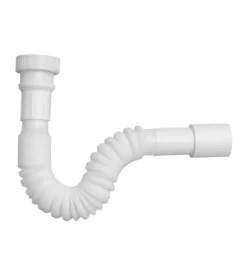 Canotto flessibile estensibile con ghiera in plastica 1"1/2 x 40 Sifoni
