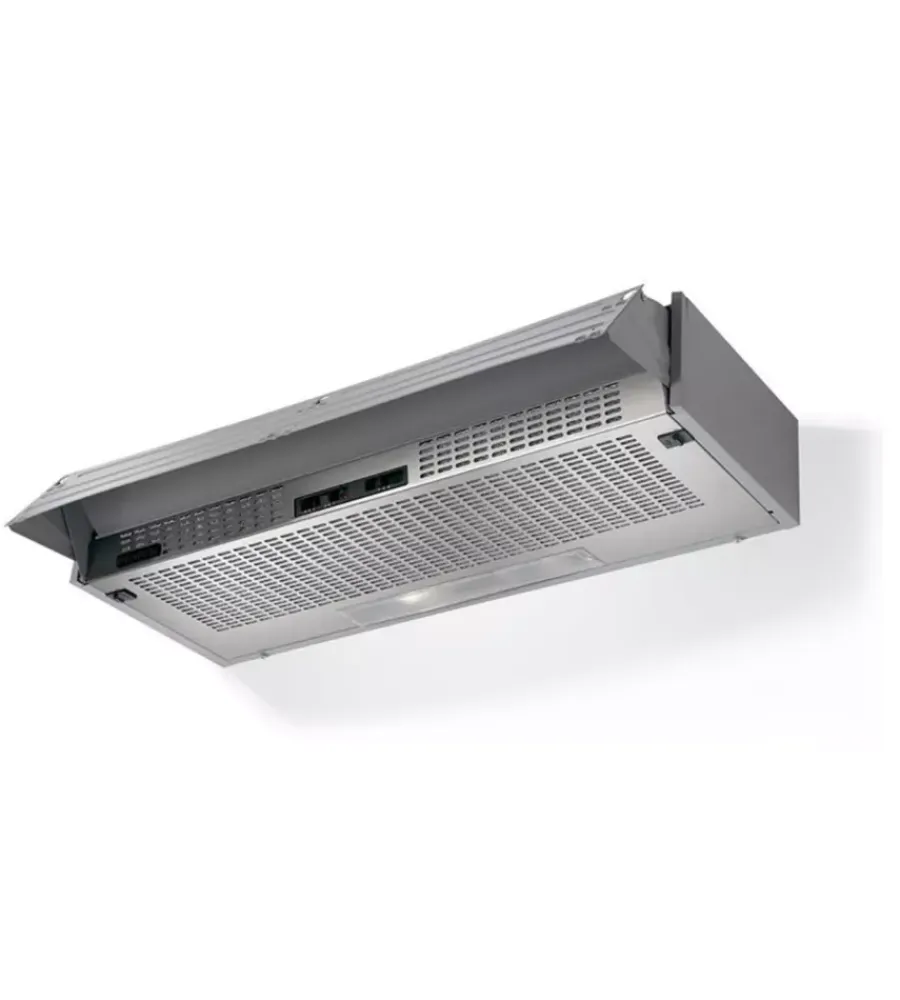 Cucina- Cappa aspirante faber "152 lg a60" sottopensile grigia da 60 cm 225 m³/h con 2 filtri carbone.