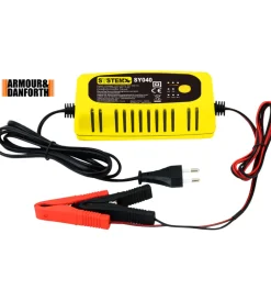 Elettrico-System+ Carica batteria auto e mantenitore di carica 6/12 v