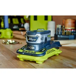 Batterie E Caricatori Per Elettroutensili-Ryobi Caricabatterie singolo rapido "rc18150" 18v