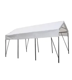EuroGarden Coperture Per Esterno E Accessori|Carport auto in acciaio e tessuto "ercole" 1 posto 2,7x4,9x2,7 m