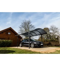 Hot Carport auto in alluminio e policarbonato 