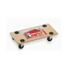 Clearance Carrello a pianale in mdf, ruote in plastica Attrezzatura Giardinaggio