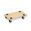 Attrezzatura Giardinaggio- Carrello a pianale in mdf, ruote in poliammide