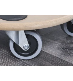 Carrello a pianale in mdf, ruote in plastica Attrezzatura Giardinaggio