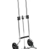 Attrezzatura Giardinaggio|Carrello pieghevole essenza in alluminio con portata massima di 45 kg 39x37x96 cm