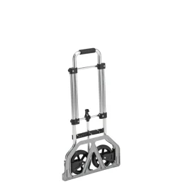 Attrezzatura Giardinaggio|Carrello pieghevole essenza in alluminio con portata massima di 45 kg 39x37x96 cm