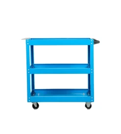 Easy System Officina E Garage|Carrello porta attrezzi 3 ripiani blu 70,5x35,3x66,8 cm