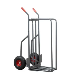Sale Carrello porta legna con ruote gonfiabili e capacità 250 kg Attrezzatura Giardinaggio