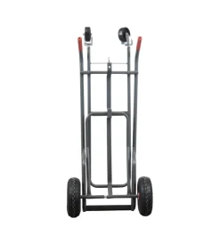 Attrezzatura Giardinaggio-EuroGarden Carrello portalegna a 2 posizioni in metallo verniciato portata 250 kg 57x56x117 cm