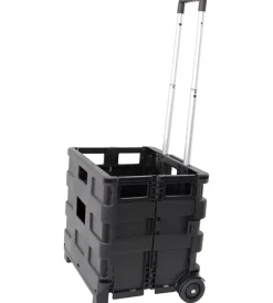 Carrello trasporto con cassa pieghevole portata 25 kg essenza 38x33x87 cm Attrezzatura Giardinaggio