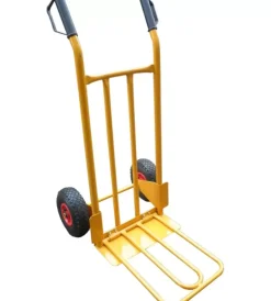 Attrezzatura Giardinaggio|Carrello trasporto essenza in acciaio portata 300 kg 56x46x110 cm