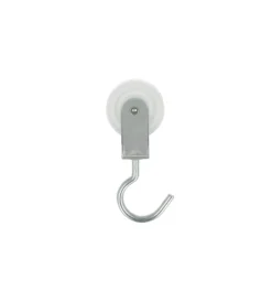 Sistemi Di Fissaggio- Carrucola ad 1 gola con gancio girevole ø 40 mm.