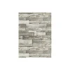 Decorazione Pareti- Carta da parati parato carta legno shabby