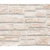 Decorazione Pareti- Carta da parati parato espanso matt. rust. beige